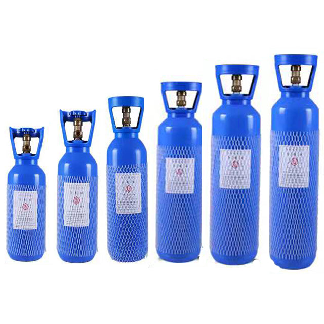 A variety of specifications of medical grade gas cylinder accessories complete medical oxygen cylinder for healthy breathing