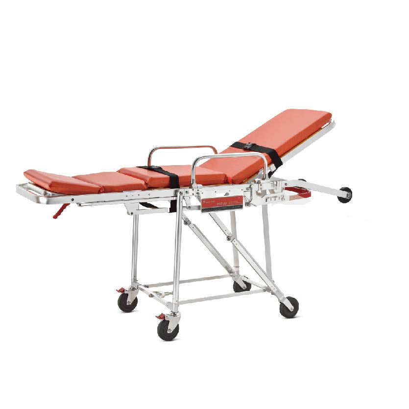 HP-2F2 Ambulance Folding Chair Stretcher Dimensions Adjustable Wheelchairs Used In Elevator