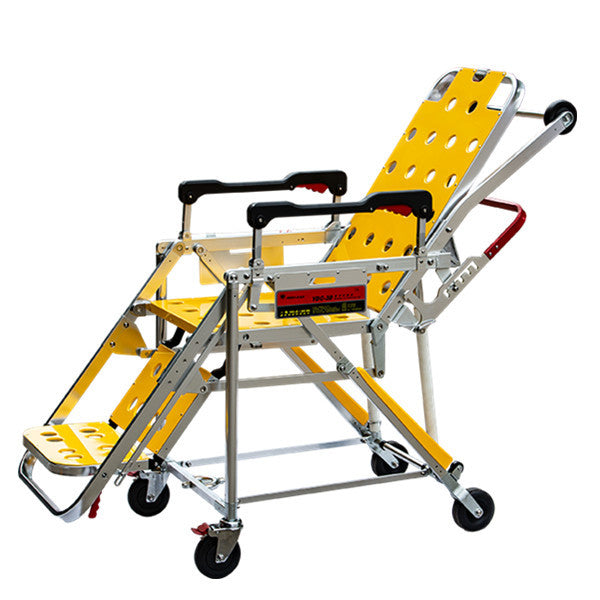 HP-2F1 Automatic loading Ambulance Chair Stretcher Dimensions and Sizes Wheelchair Adjusted For Ambulance Transfer