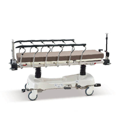 HP-2S2 Hydraulic Patient Transport Medical Trolley Hospital Bed For Emergency Use